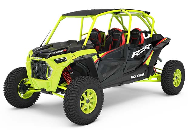 RZR XP® 4 Turbo S Lifted Lime LE